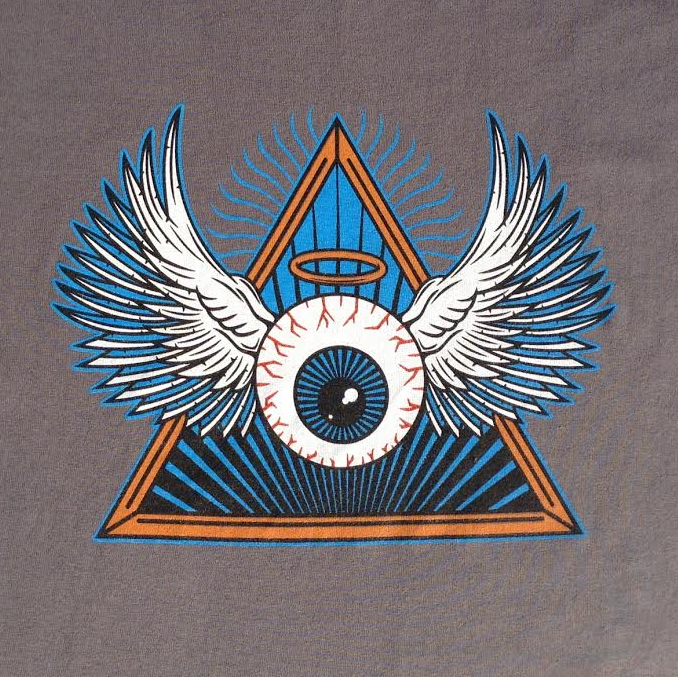 Flying Eye with wings tee shirt