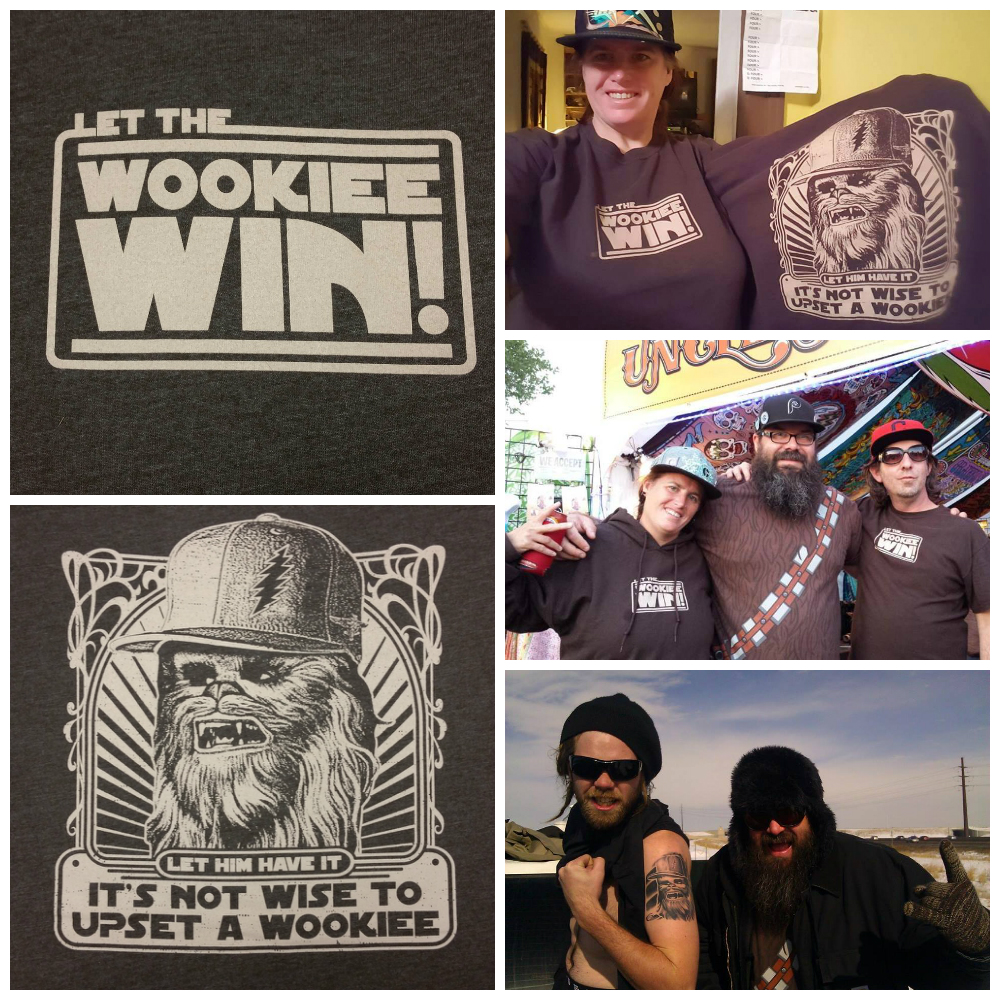 ZIP Let the Wookiee Win HOODIE - Image 6