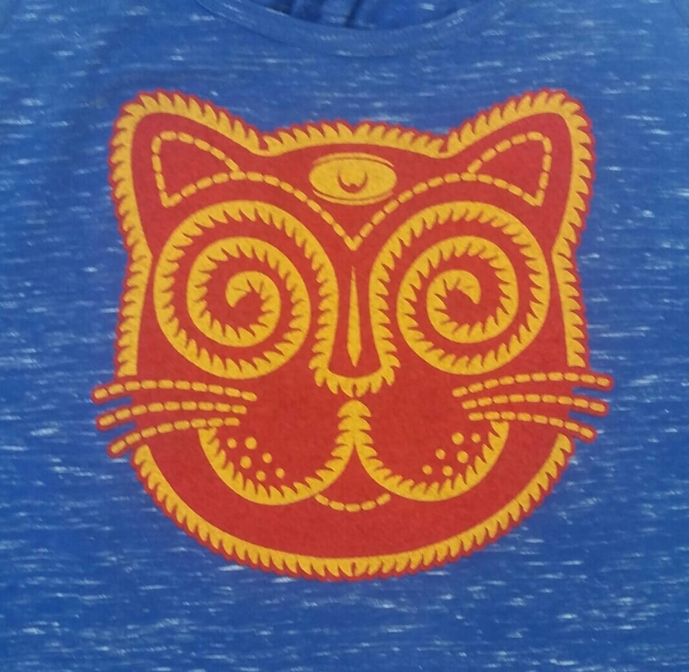 Kitty Cat ladies tank top - Image 2