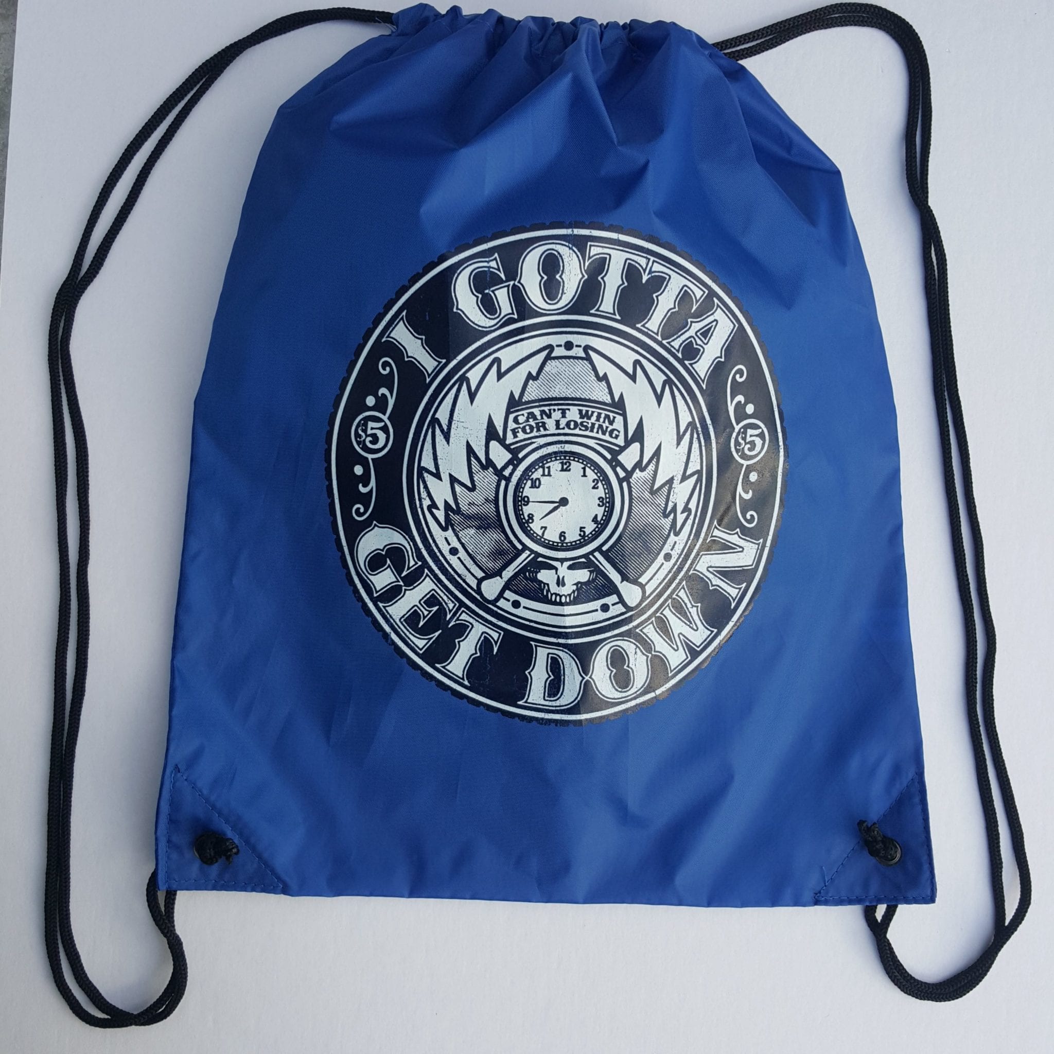NEW Cumberland Blues cinch backpack - Grateful Dead inspired drawstring bag