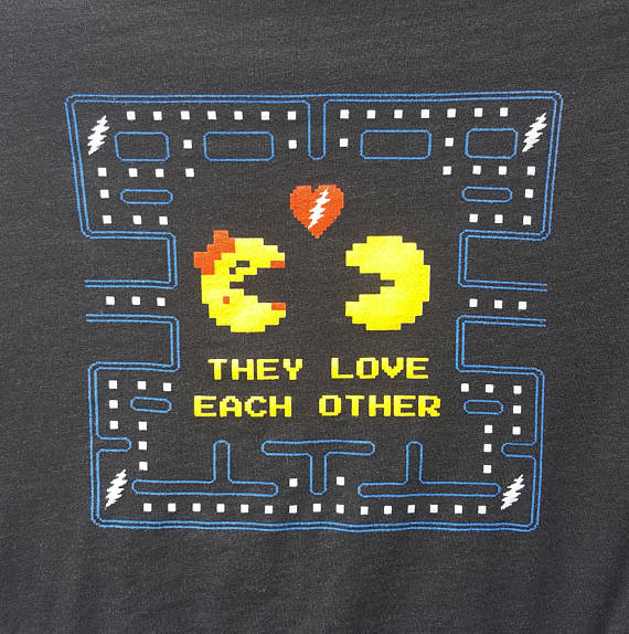They Love Each Other TLEO pacman toddler and youth tee shirt - Grateful Dead inspired - Image 2