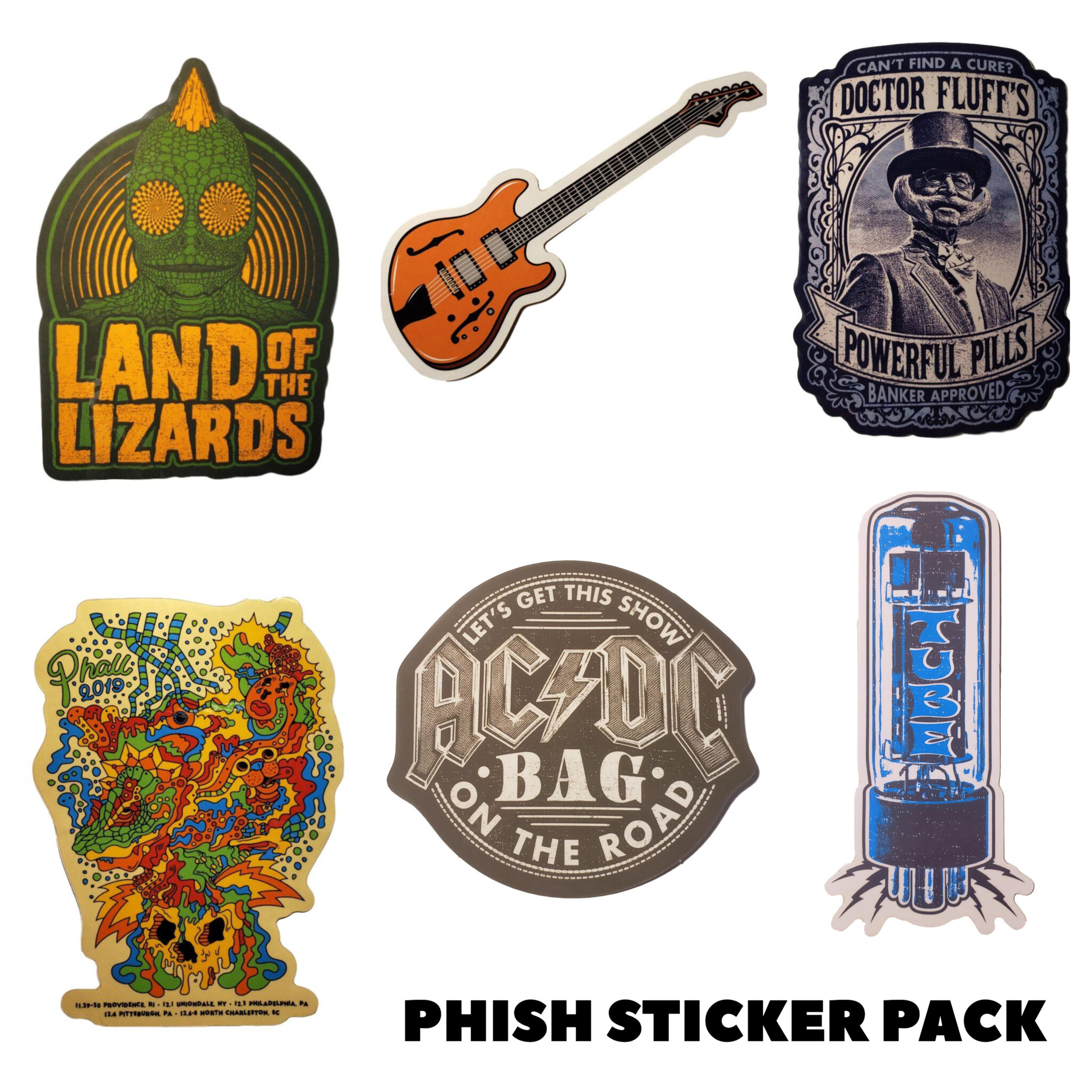 Phish sticker set