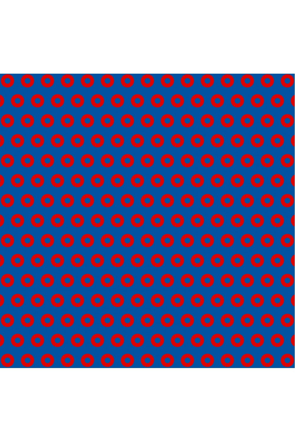 donut bandana - blue and orange Phish pattern kerchief